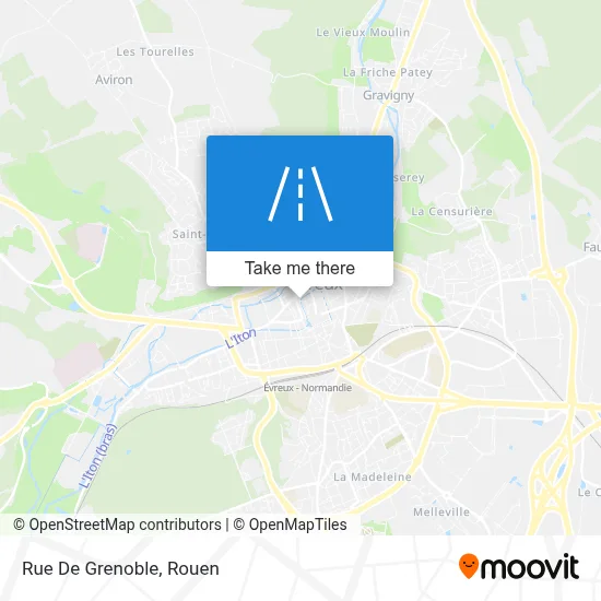 Rue De Grenoble map