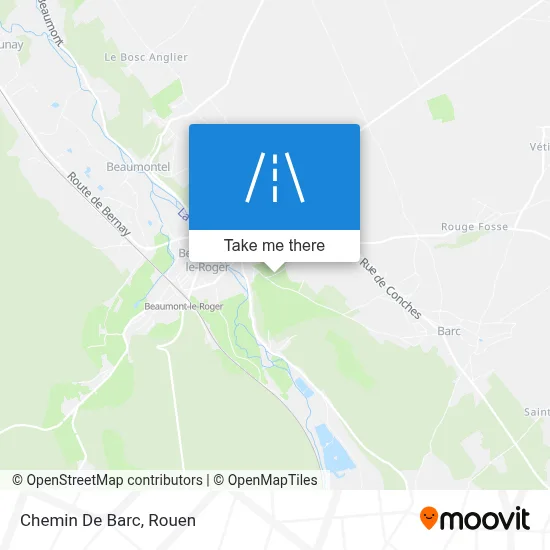 Chemin De Barc map