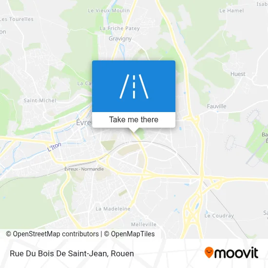 Rue Du Bois De Saint-Jean map