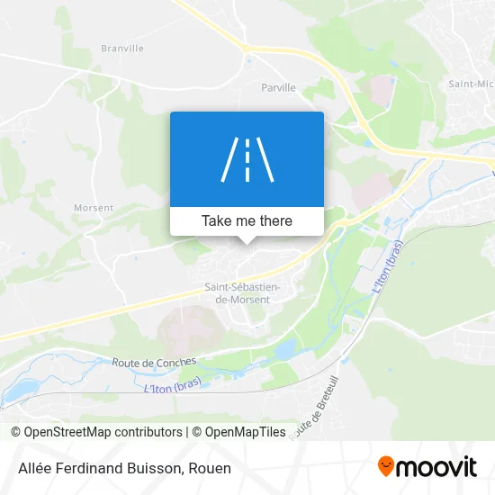 Allée Ferdinand Buisson map