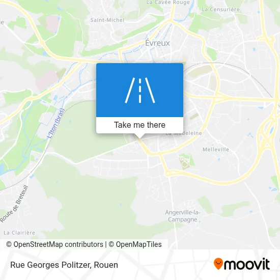 Rue Georges Politzer map