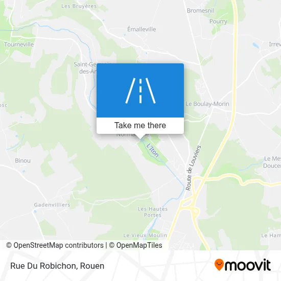 Rue Du Robichon map