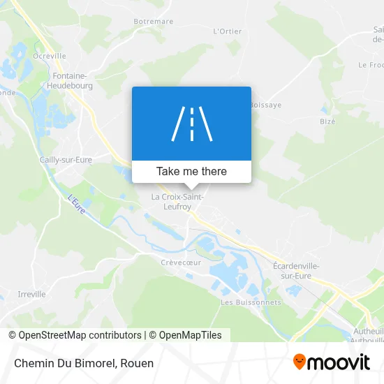 Chemin Du Bimorel map