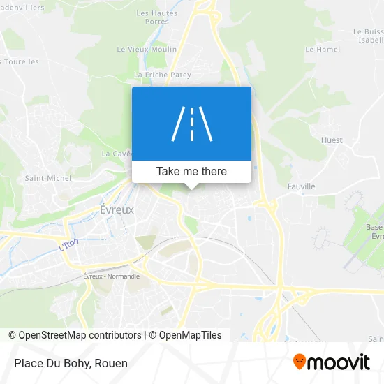 Place Du Bohy map