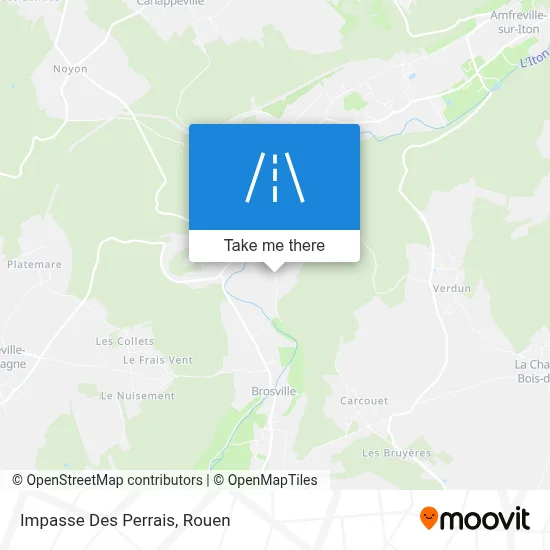 Impasse Des Perrais map