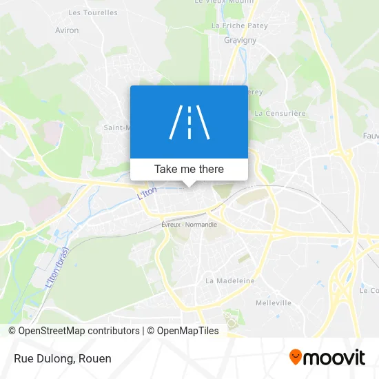 Rue Dulong map