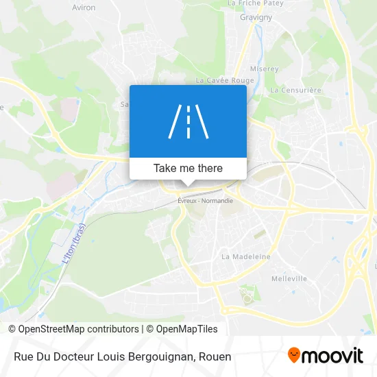 Rue Du Docteur Louis Bergouignan map