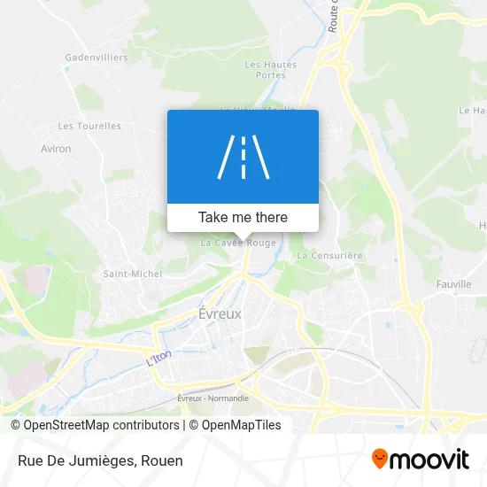 Rue De Jumièges map