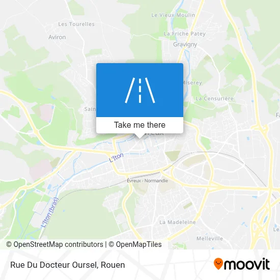 Rue Du Docteur Oursel map