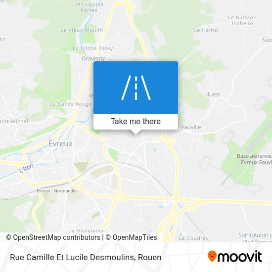Rue Camille Et Lucile Desmoulins map