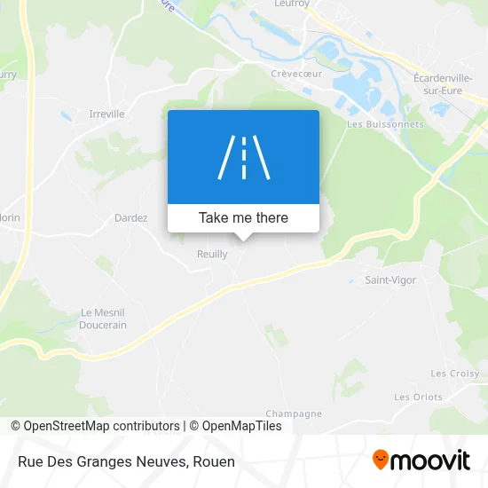 Rue Des Granges Neuves map