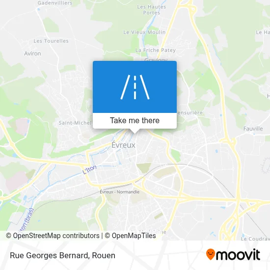 Rue Georges Bernard map