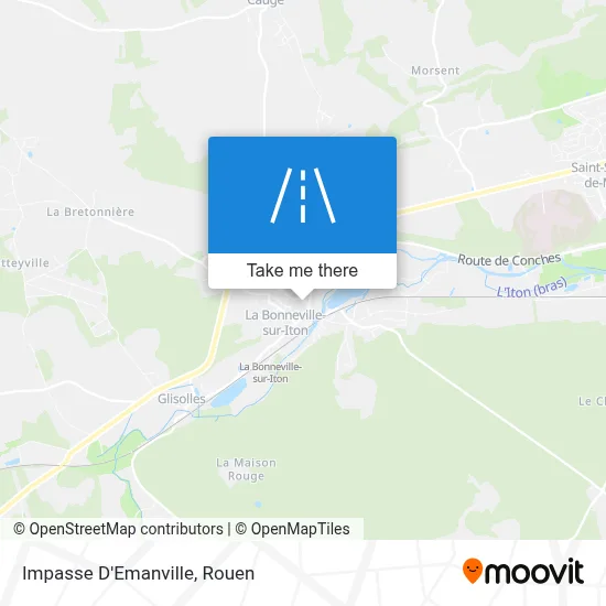 Impasse D'Emanville map