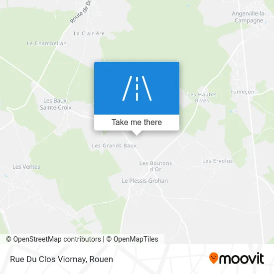 Rue Du Clos Viornay map