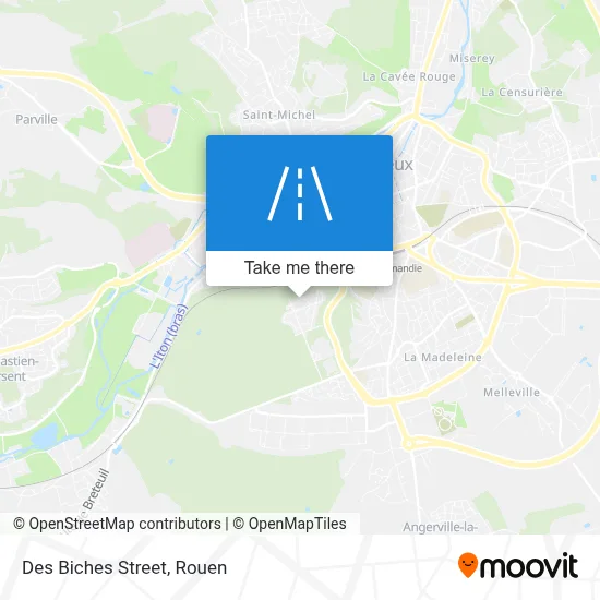 Rue Des Biches map