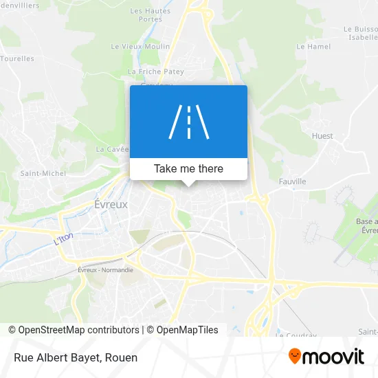 Rue Albert Bayet map