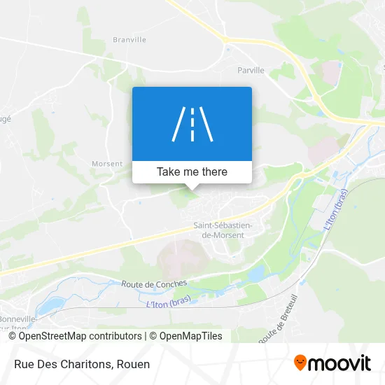 Rue Des Charitons map