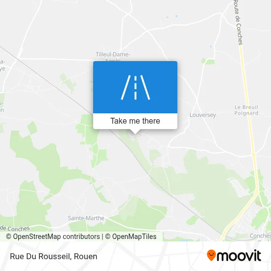 Rue Du Rousseil map
