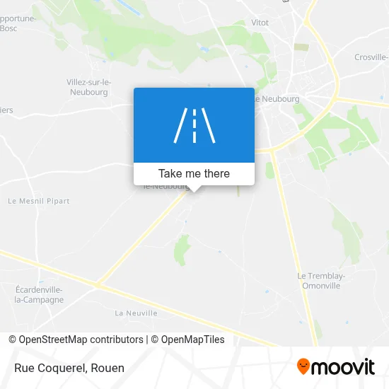 Rue Coquerel map