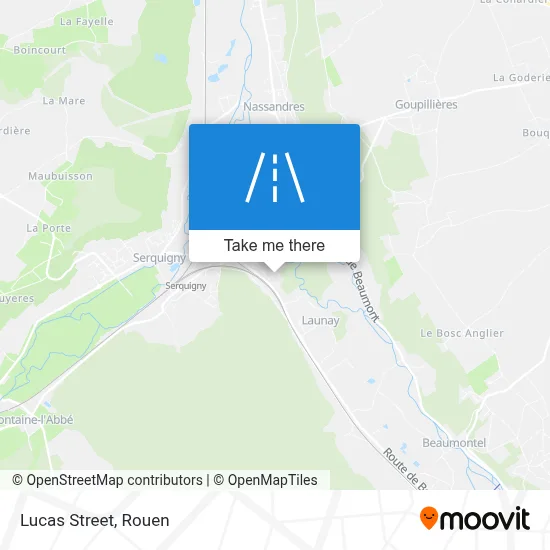 Rue Lucas map