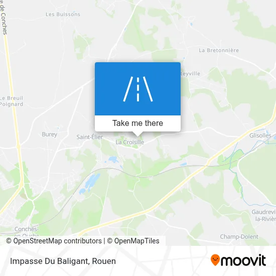 Impasse Du Baligant map