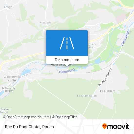 Rue Du Pont Chatel map