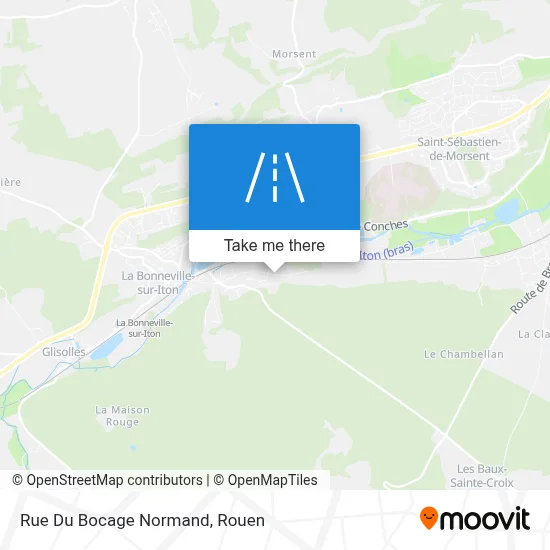 Rue Du Bocage Normand map
