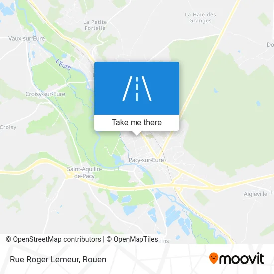 Rue Roger Lemeur map