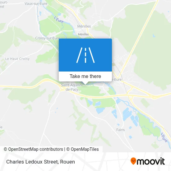 Rue Charles Ledoux map