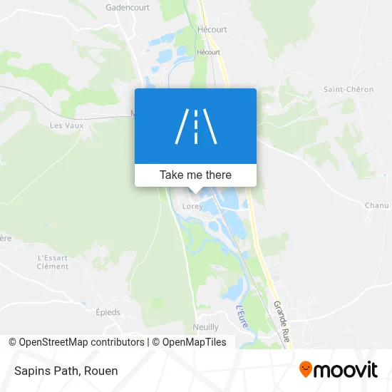 Chemin Des Sapins map