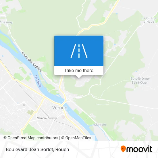 Boulevard Jean Sorlet map
