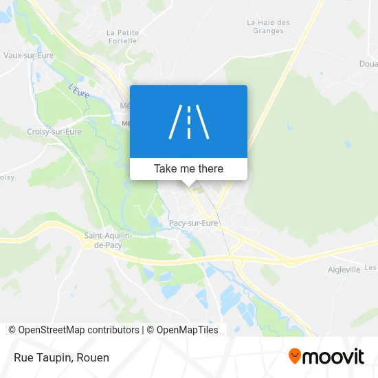 Rue Taupin map