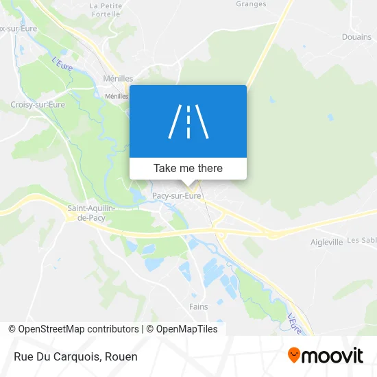 Rue Du Carquois map
