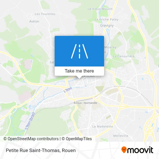 Petite Rue Saint-Thomas map