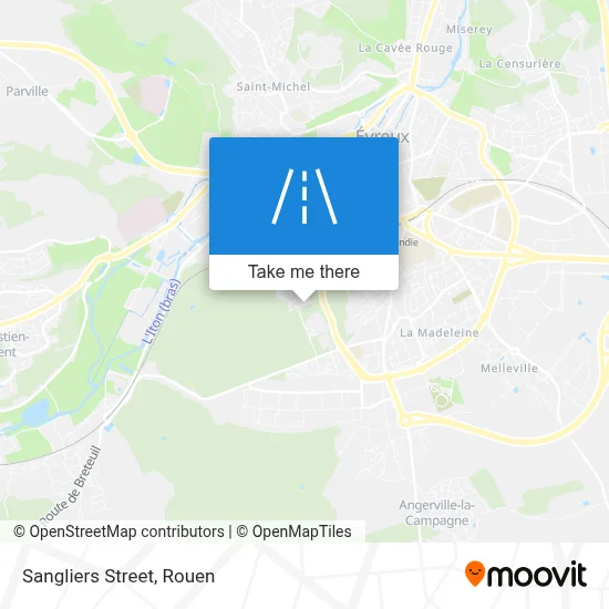 Rue Des Sangliers map