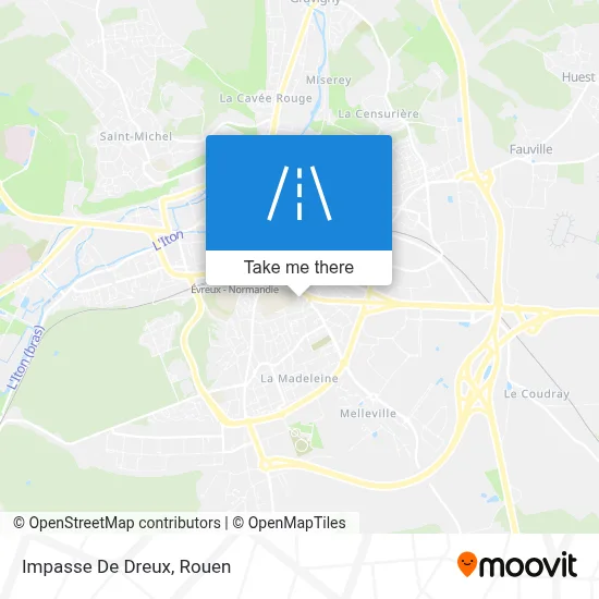 Impasse De Dreux map