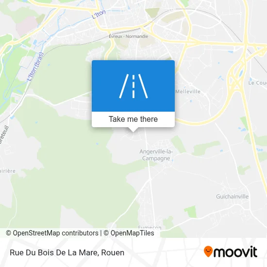 Rue Du Bois De La Mare map