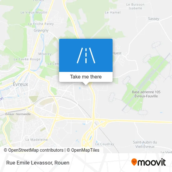 Rue Emile Levassor map