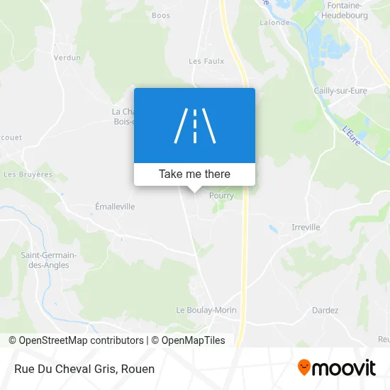 Rue Du Cheval Gris map