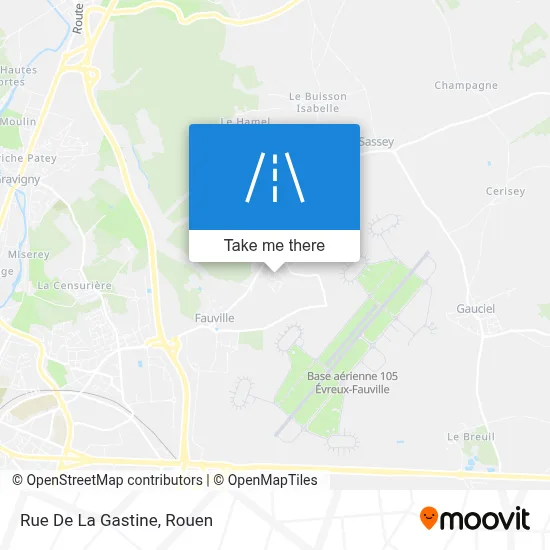 Rue De La Gastine map