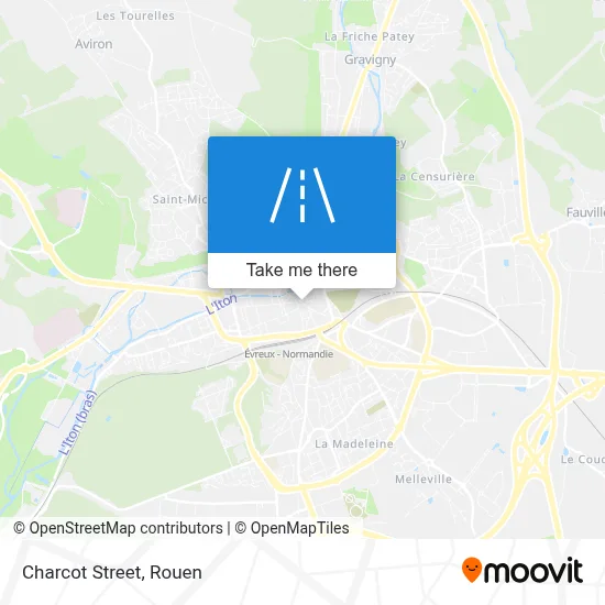 Rue Charcot map