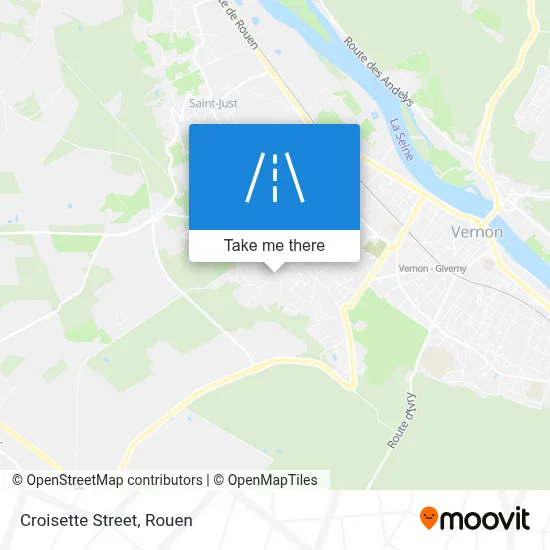 Rue De La Croisette map