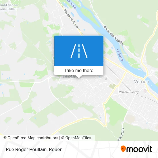 Rue Roger Poullain map