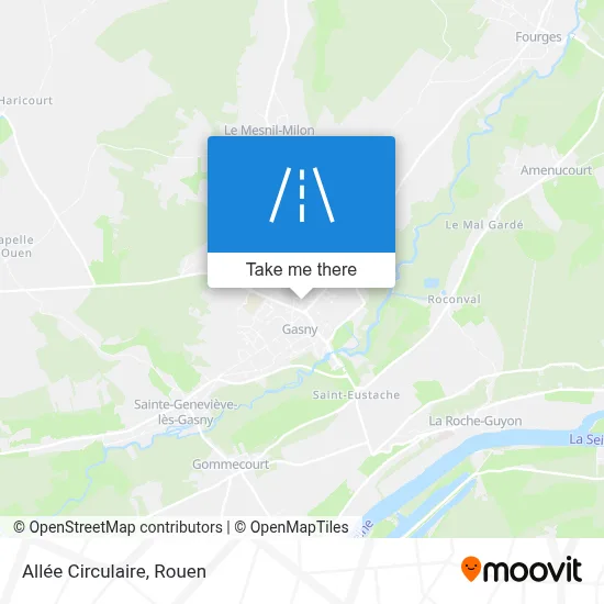 Allée Circulaire map
