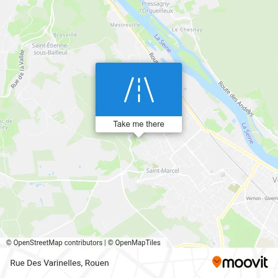 Rue Des Varinelles map