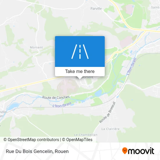 Rue Du Bois Gencelin map
