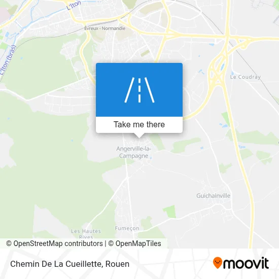 Chemin De La Cueillette map
