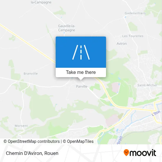 Chemin D'Aviron map