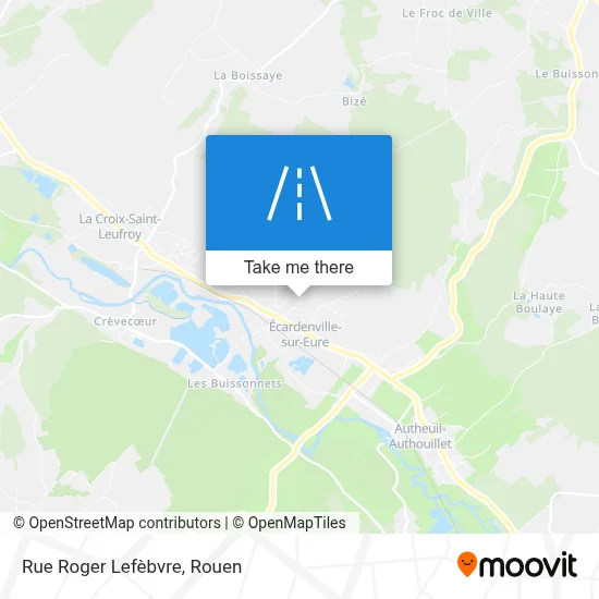 Rue Roger Lefèbvre map