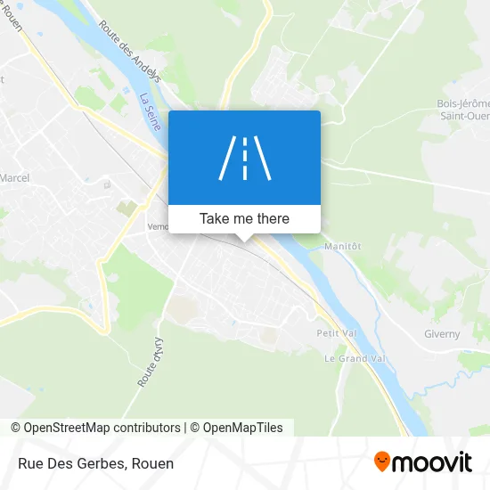 Rue Des Gerbes map